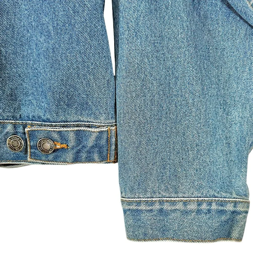 Vintage Philadelphia Folk Festival Master Gardener Denim Jacket